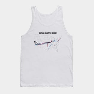 NFL Relocation Map Tank Top